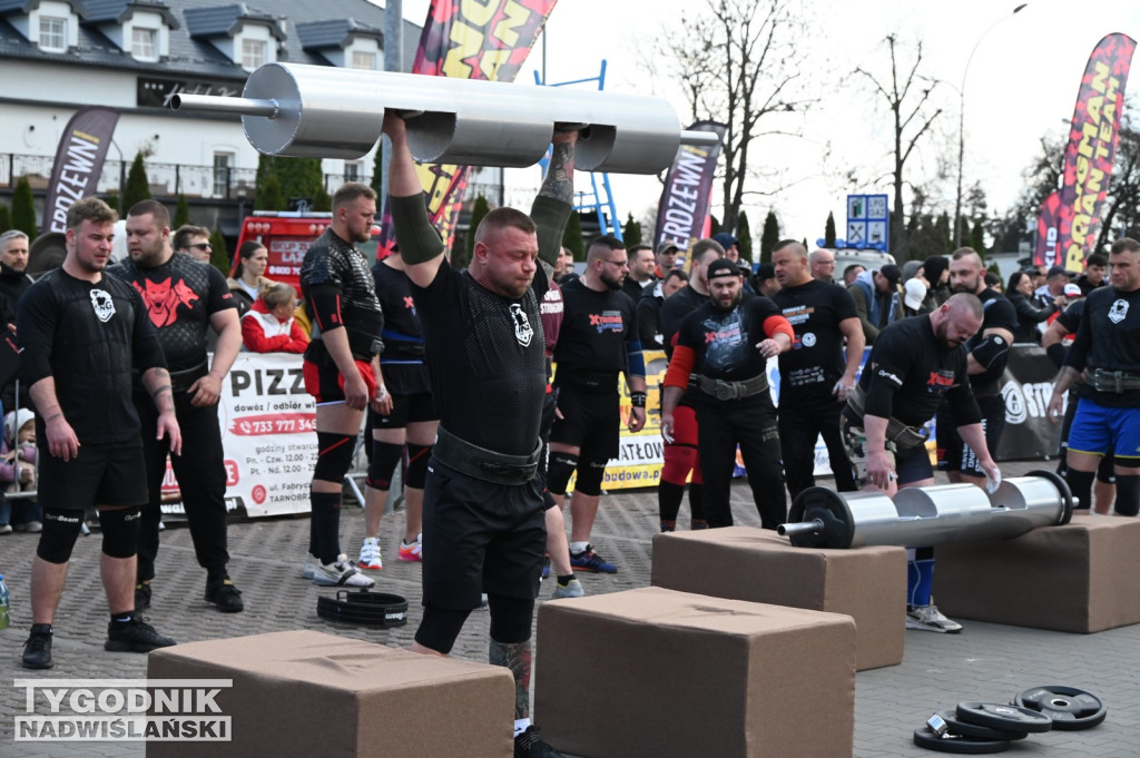Zawody strongman w Tarnobrzegu