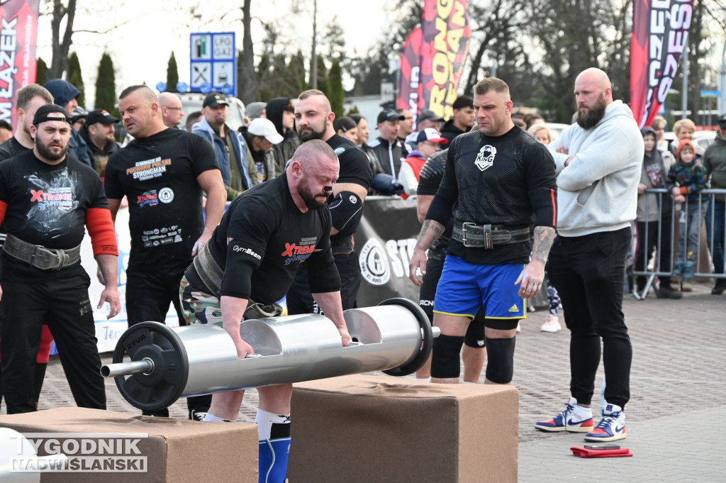 Zawody strongman w Tarnobrzegu