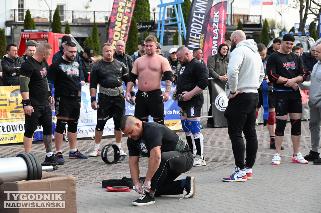 Zawody strongman w Tarnobrzegu