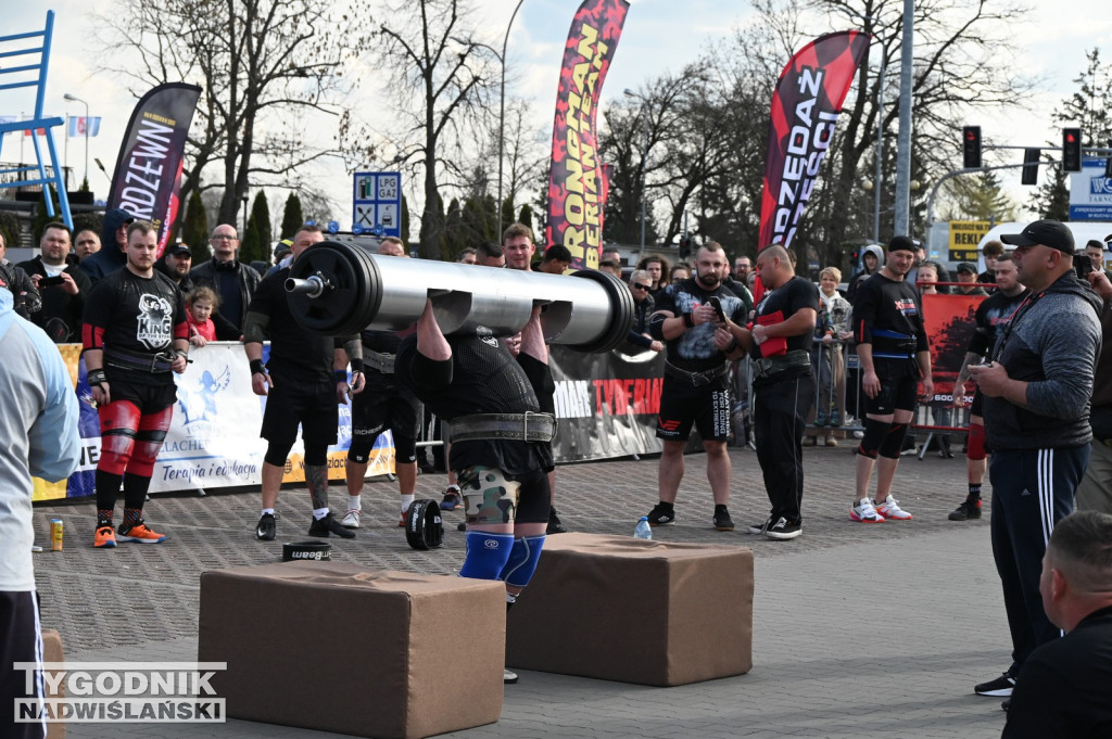 Zawody strongman w Tarnobrzegu