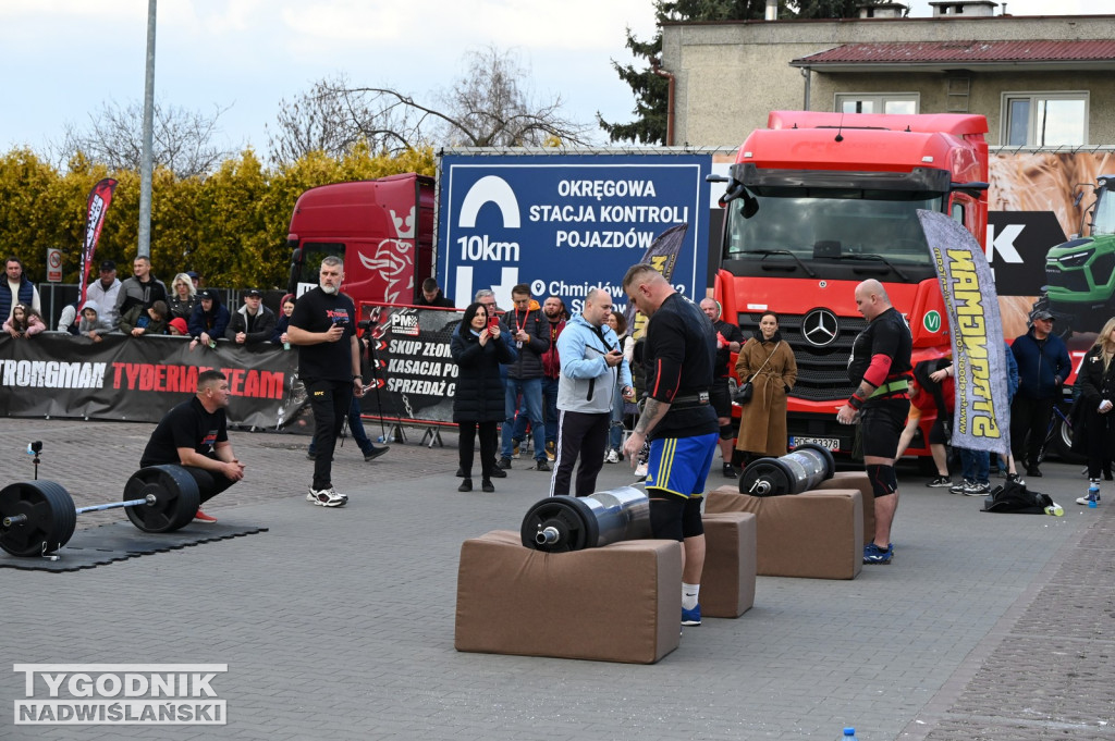 Zawody strongman w Tarnobrzegu