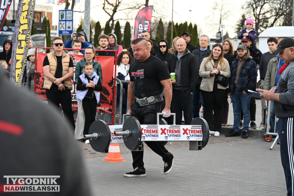 Zawody strongman w Tarnobrzegu