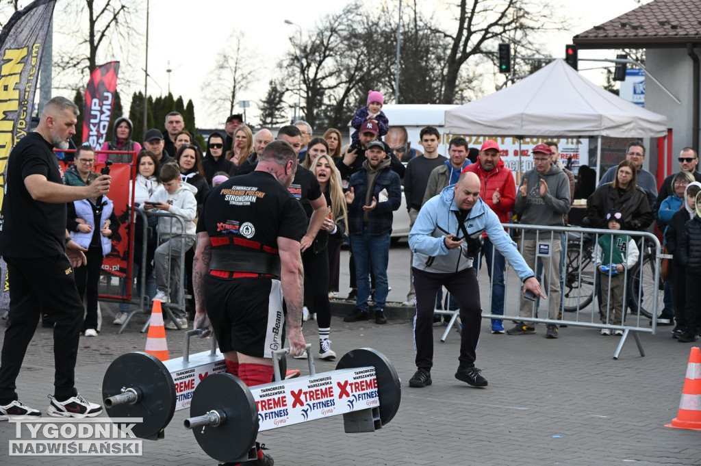 Zawody strongman w Tarnobrzegu