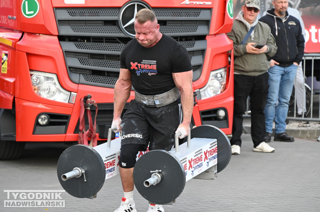 Zawody strongman w Tarnobrzegu