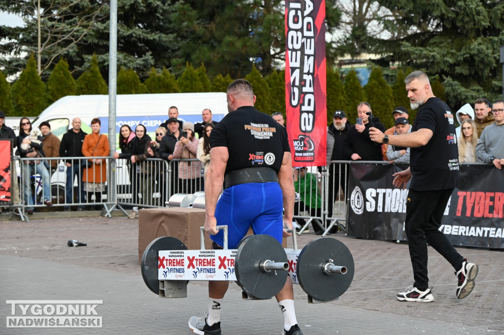 Zawody strongman w Tarnobrzegu