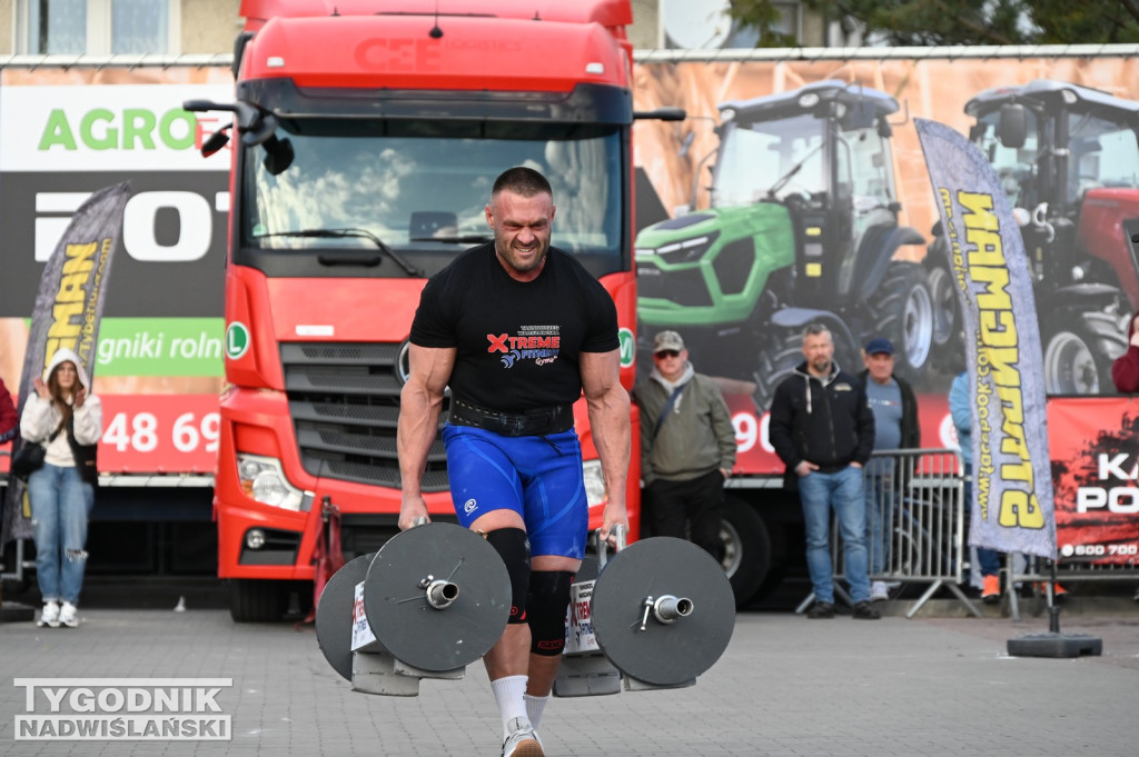 Zawody strongman w Tarnobrzegu