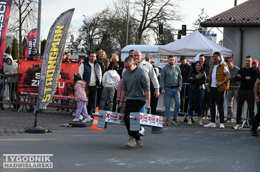 Zawody strongman w Tarnobrzegu