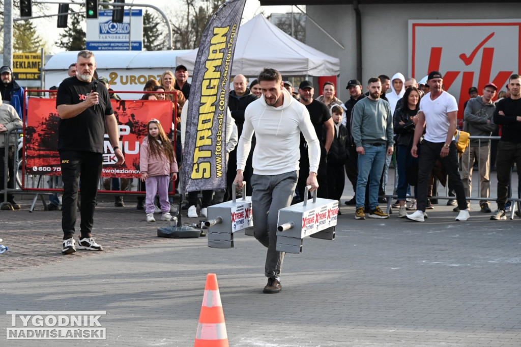 Zawody strongman w Tarnobrzegu