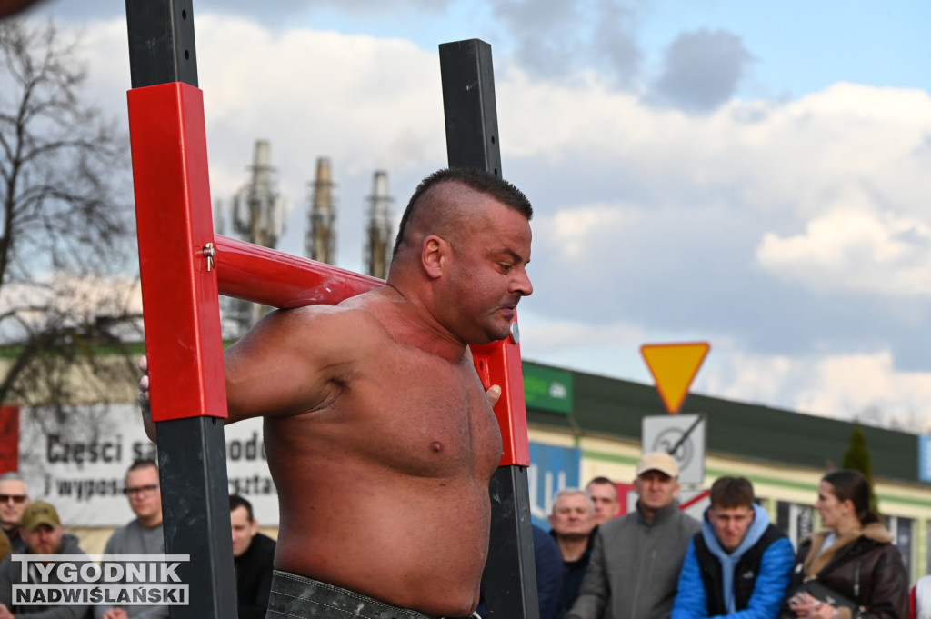 Zawody strongman w Tarnobrzegu