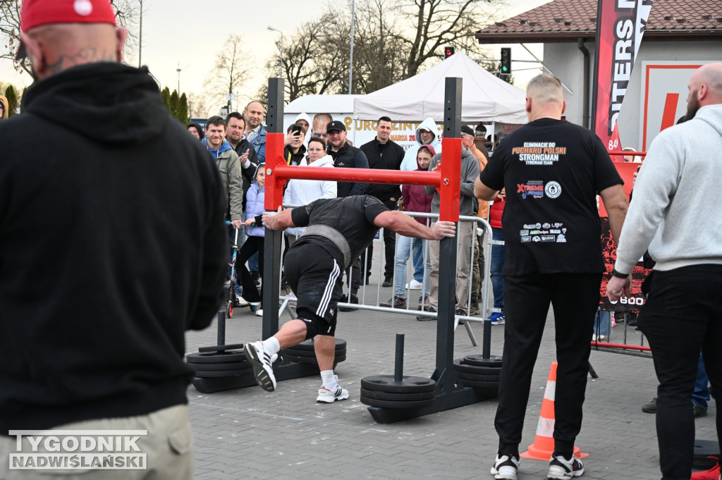 Zawody strongman w Tarnobrzegu