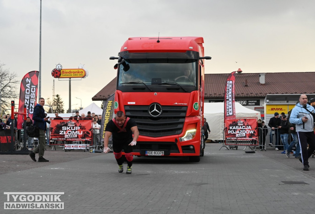 Zawody strongman w Tarnobrzegu