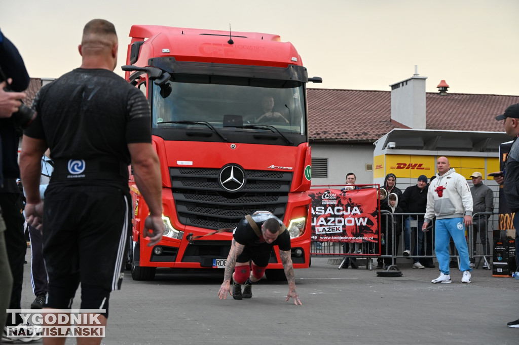 Zawody strongman w Tarnobrzegu