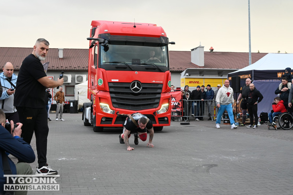 Zawody strongman w Tarnobrzegu