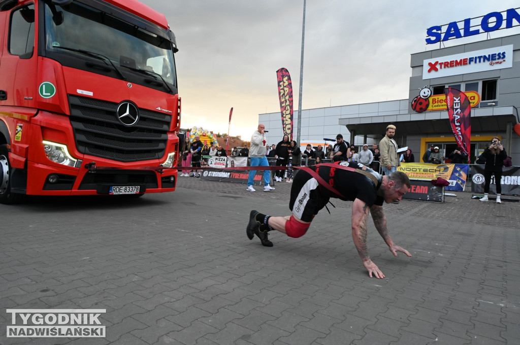 Zawody strongman w Tarnobrzegu