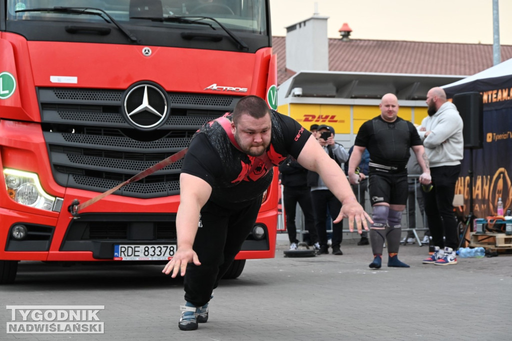 Zawody strongman w Tarnobrzegu