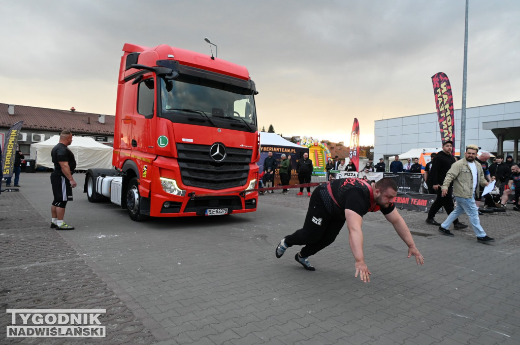 Zawody strongman w Tarnobrzegu