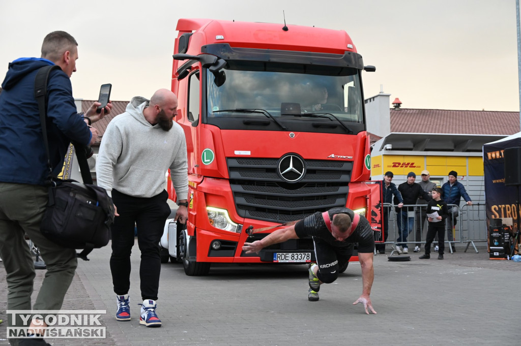 Zawody strongman w Tarnobrzegu
