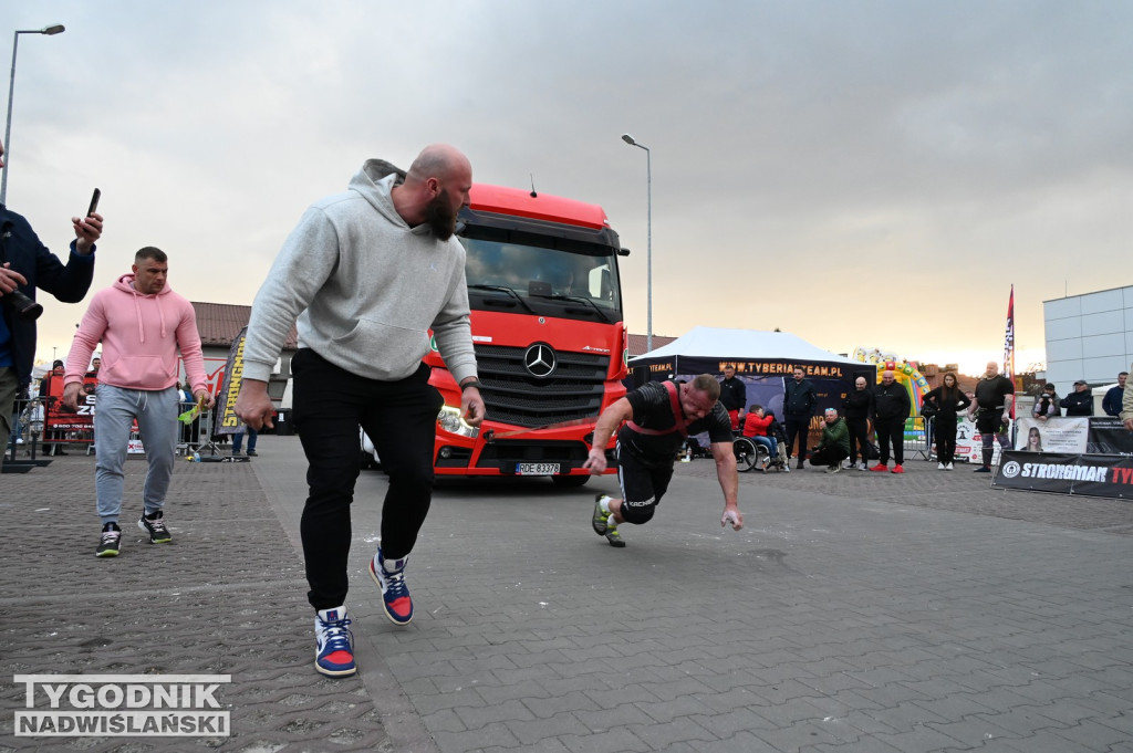 Zawody strongman w Tarnobrzegu