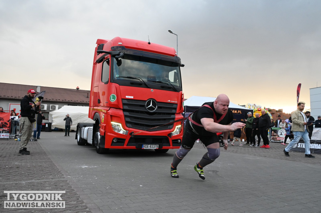 Zawody strongman w Tarnobrzegu