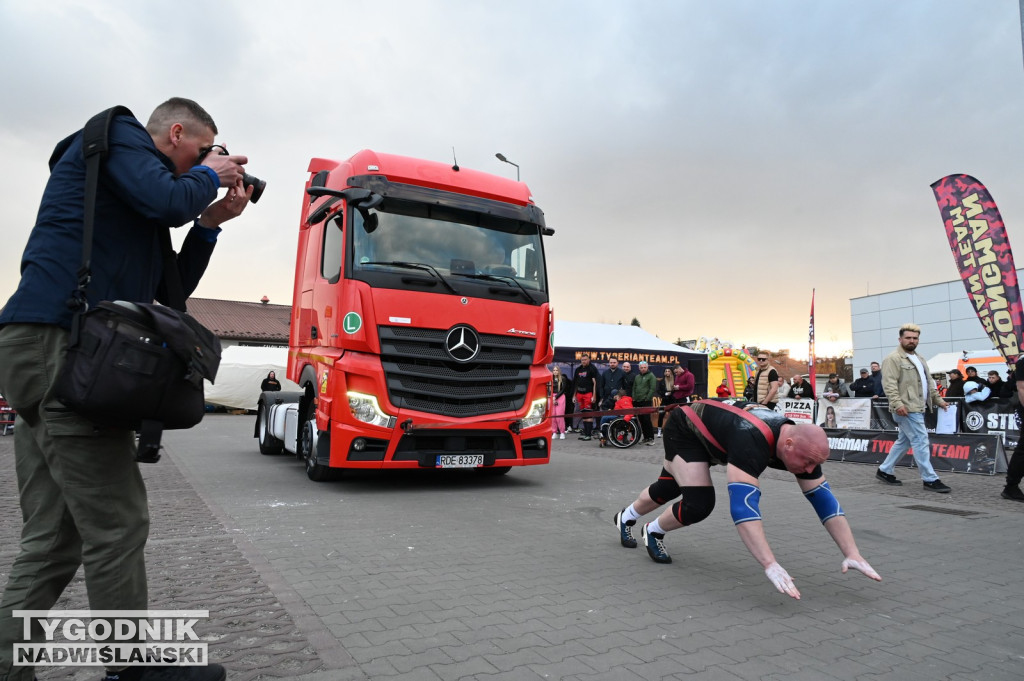 Zawody strongman w Tarnobrzegu