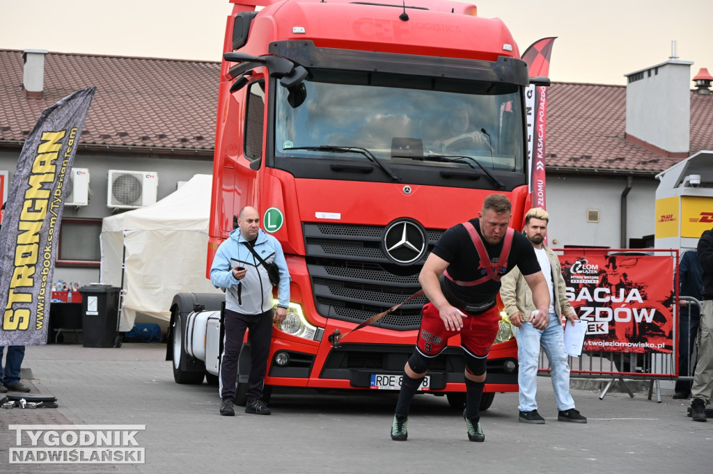 Zawody strongman w Tarnobrzegu