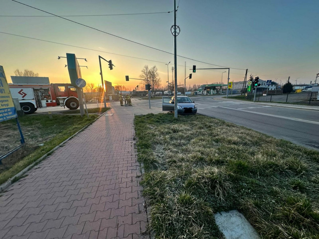 Wypadek w Sandomierzu