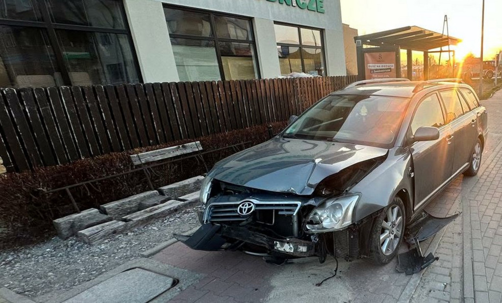 Wypadek w Sandomierzu