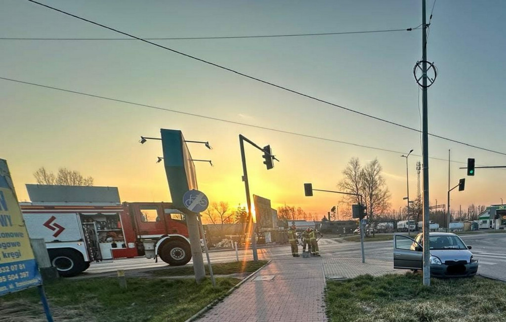 Wypadek w Sandomierzu