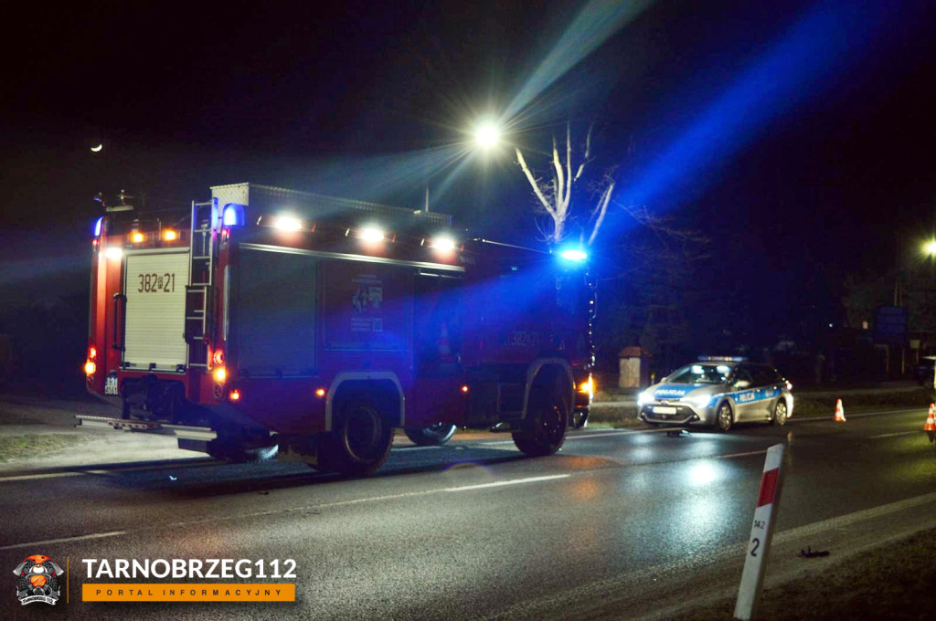 Wypadek w Nowej Dębie (22.03.26 r.)