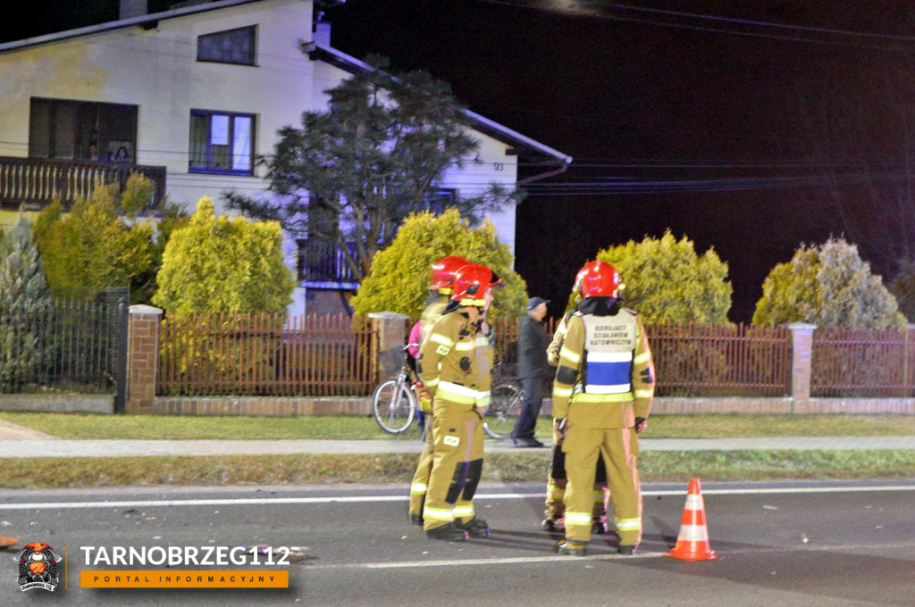 Wypadek w Nowej Dębie (22.03.26 r.)