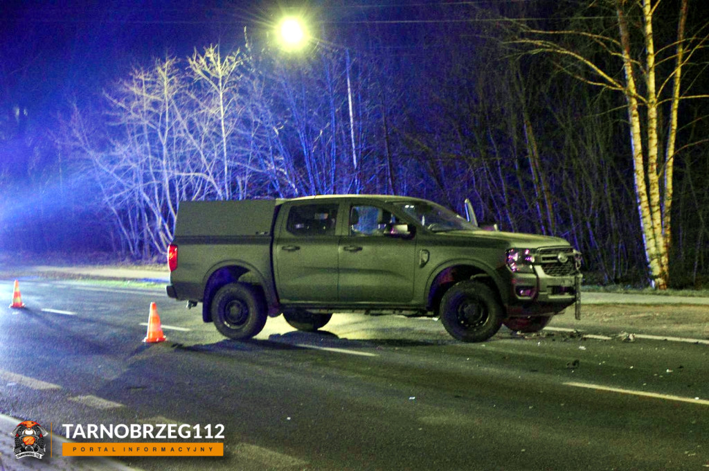 Wypadek w Nowej Dębie (22.03.26 r.)
