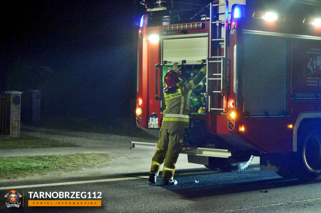 Wypadek w Nowej Dębie (22.03.26 r.)