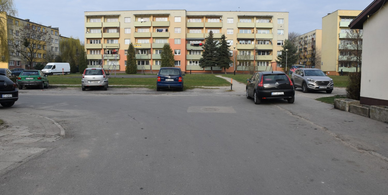 Ulica Dąbrowskiej w Tarnobrzegu