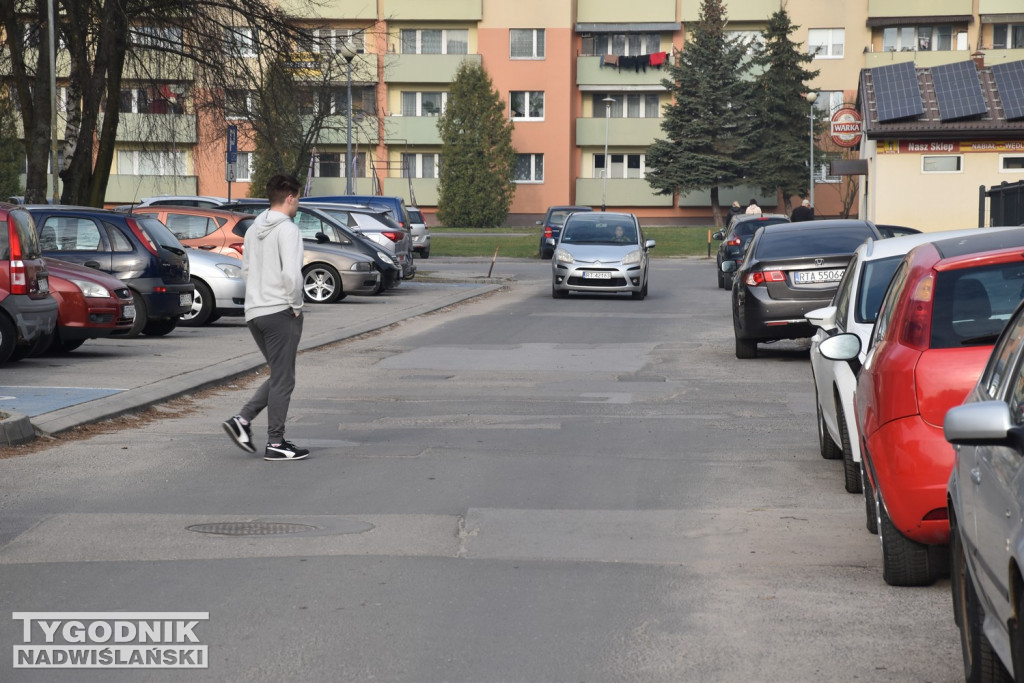Ulica Dąbrowskiej w Tarnobrzegu