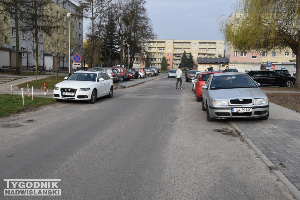 Ulica Dąbrowskiej w Tarnobrzegu