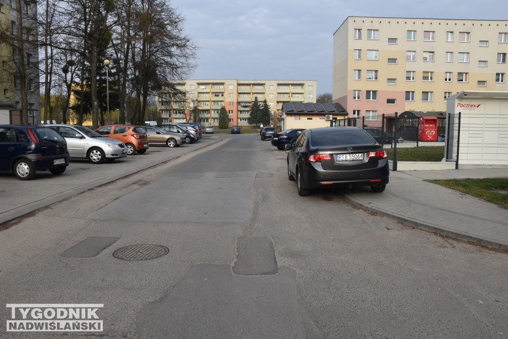 Ulica Dąbrowskiej w Tarnobrzegu