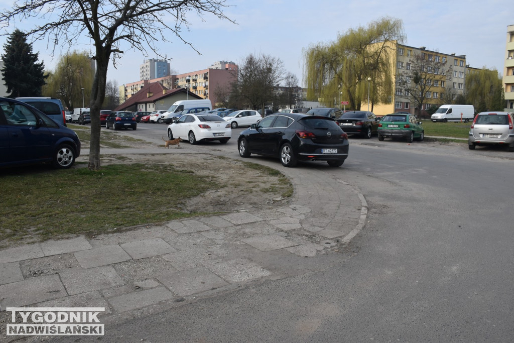 Ulica Dąbrowskiej w Tarnobrzegu