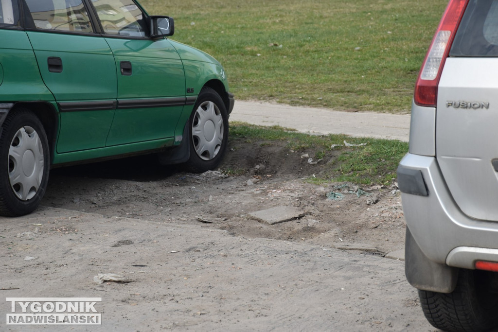 Ulica Dąbrowskiej w Tarnobrzegu