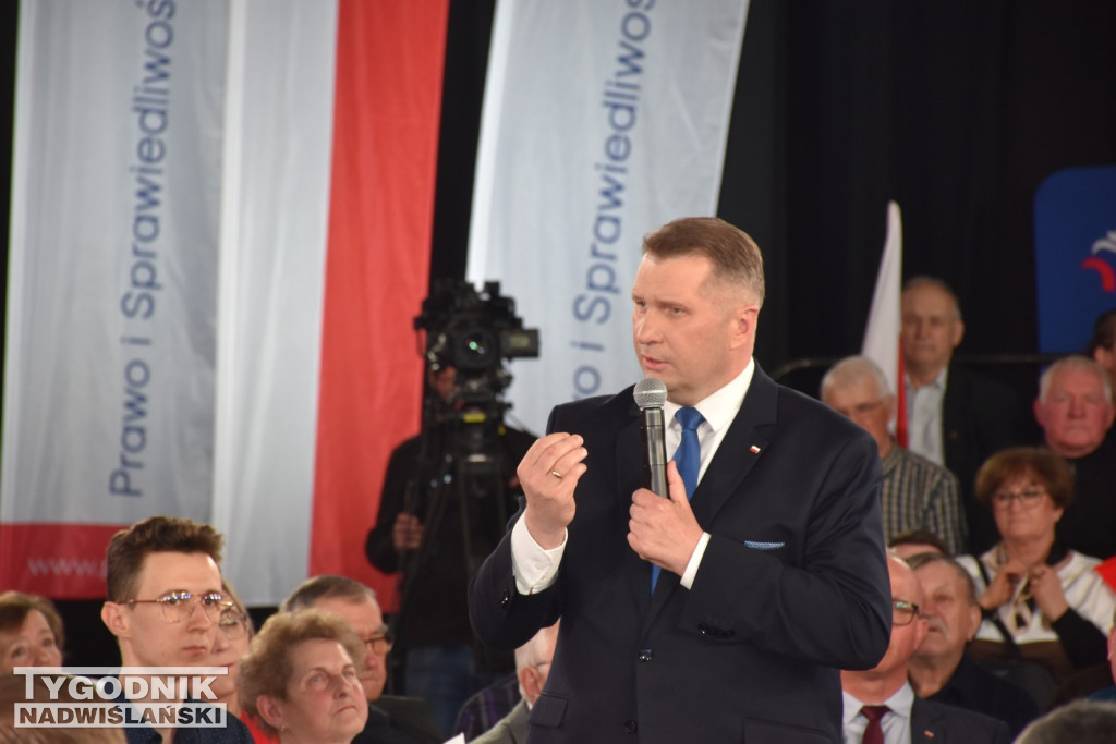 Przemysław Czarnek w Staszowie