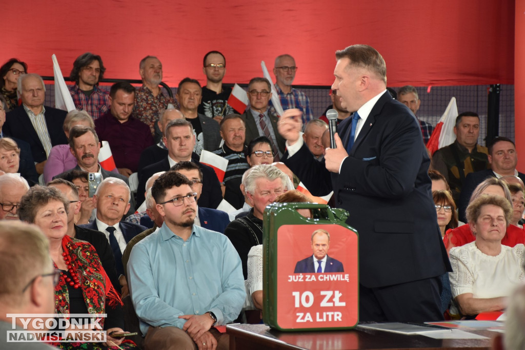 Przemysław Czarnek w Staszowie