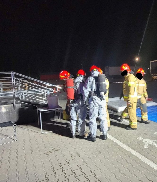 Alarm chemiczny w Sandomierzu