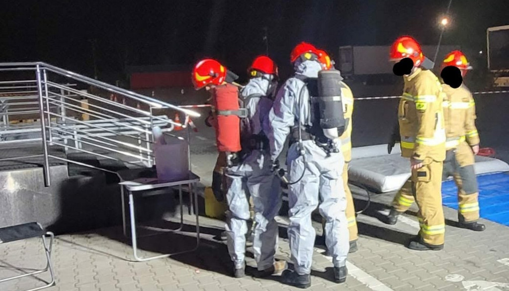 Alarm chemiczny w Sandomierzu