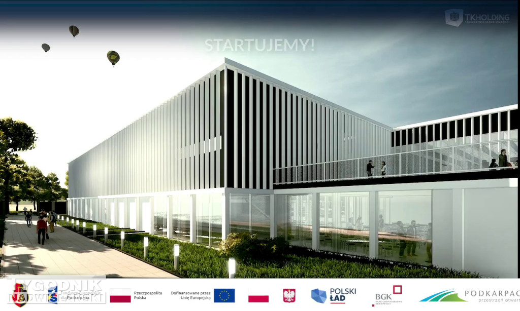 Aquapark Stalowa Wola - wizualizacja