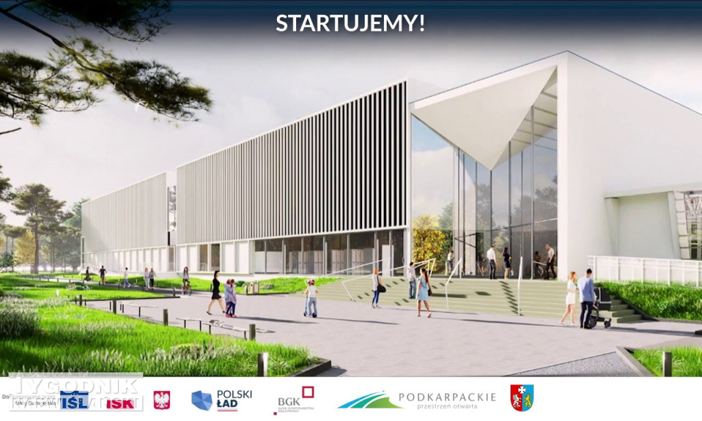 Aquapark Stalowa Wola - wizualizacja