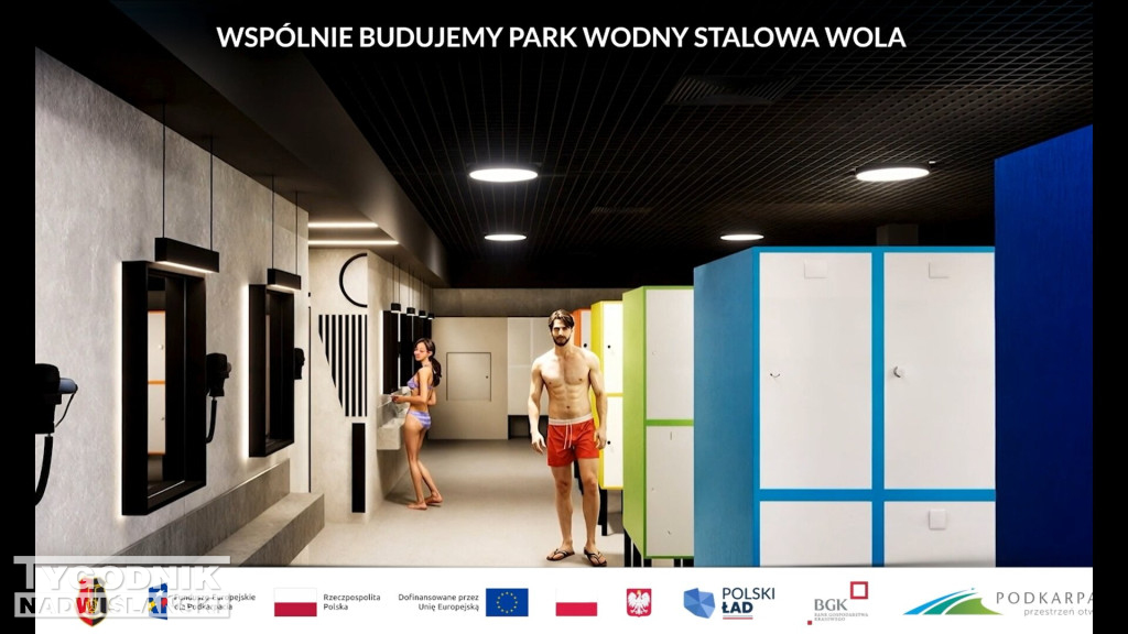 Aquapark Stalowa Wola - wizualizacja