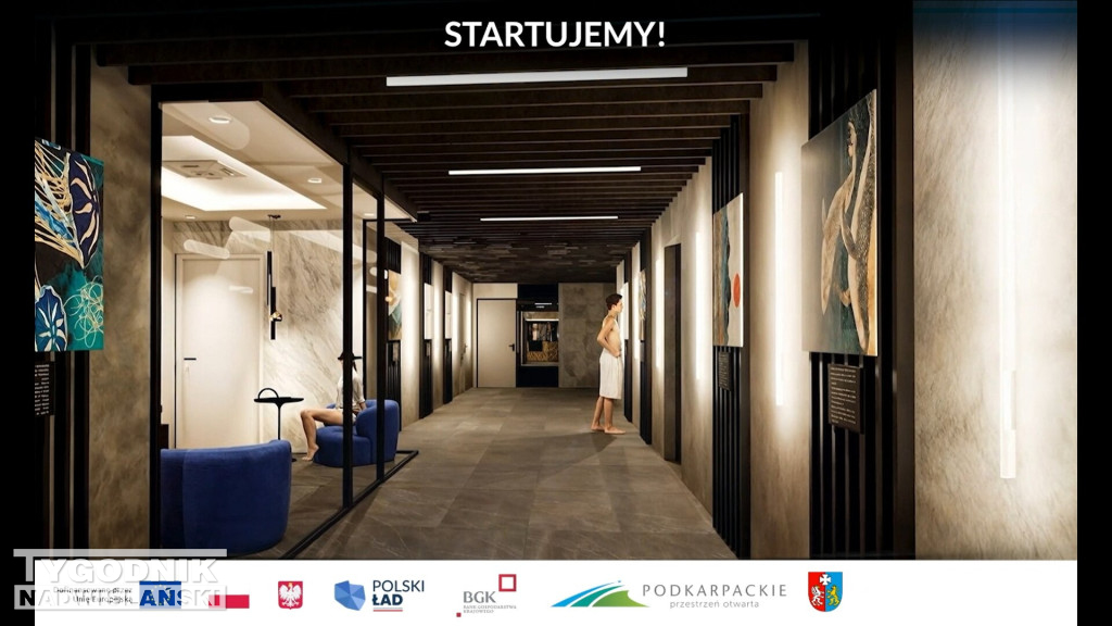 Aquapark Stalowa Wola - wizualizacja