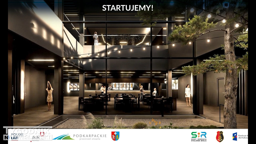 Aquapark Stalowa Wola - wizualizacja