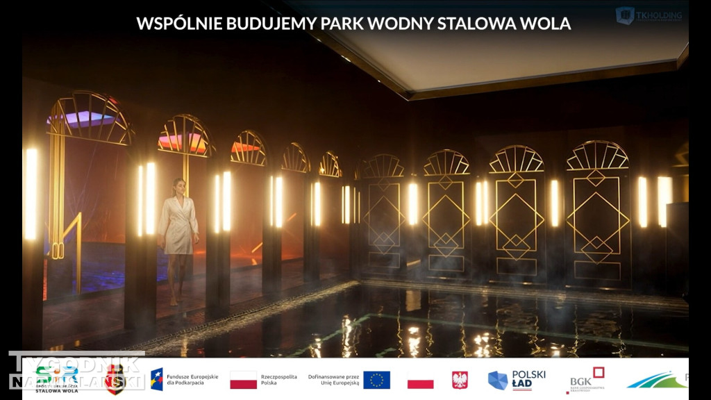 Aquapark Stalowa Wola - wizualizacja