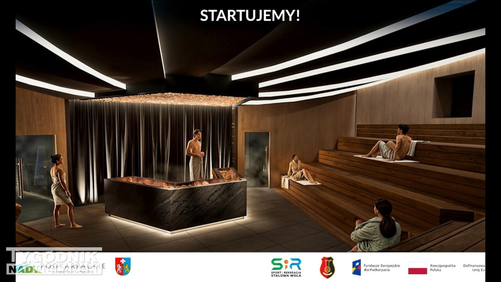 Aquapark Stalowa Wola - wizualizacja