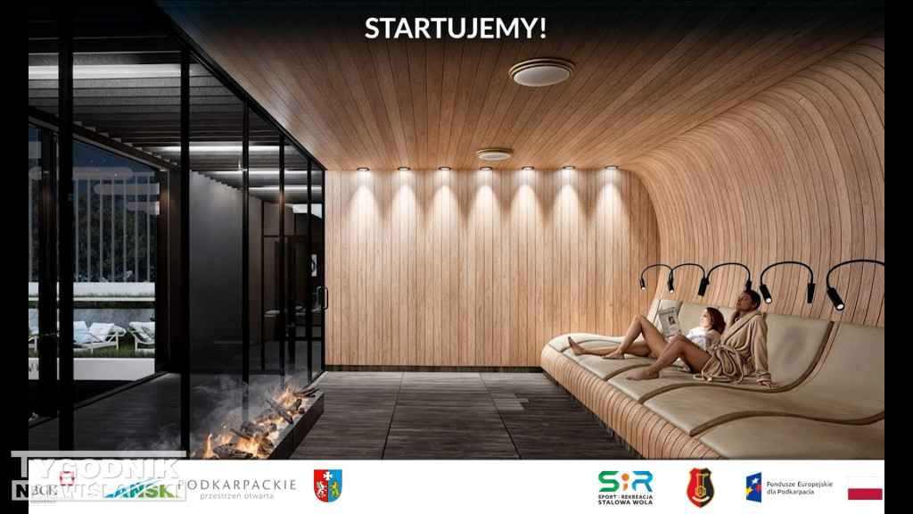 Aquapark Stalowa Wola - wizualizacja